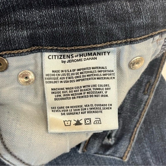 Citizens of Humanity Emannuelle Slim Boot Jeans - Size 26 - Picture 11 of 16